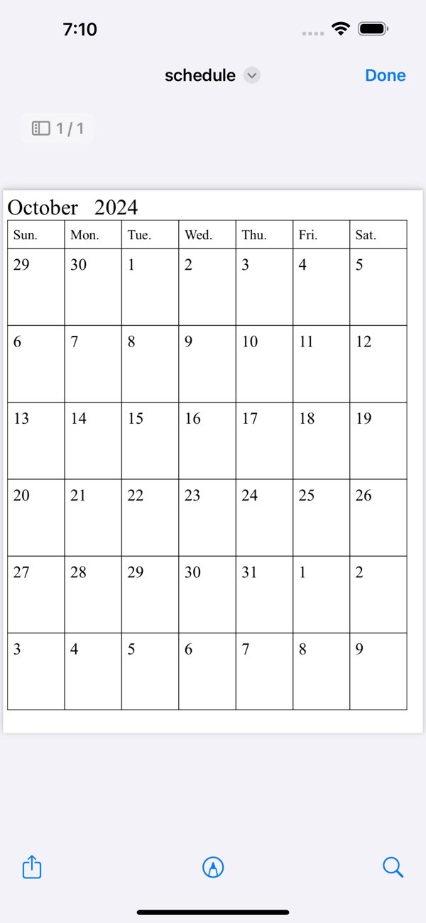 PrintingCalendar 2
