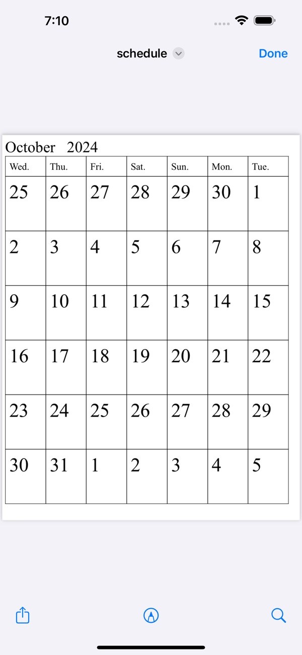 PrintingCalendar 4